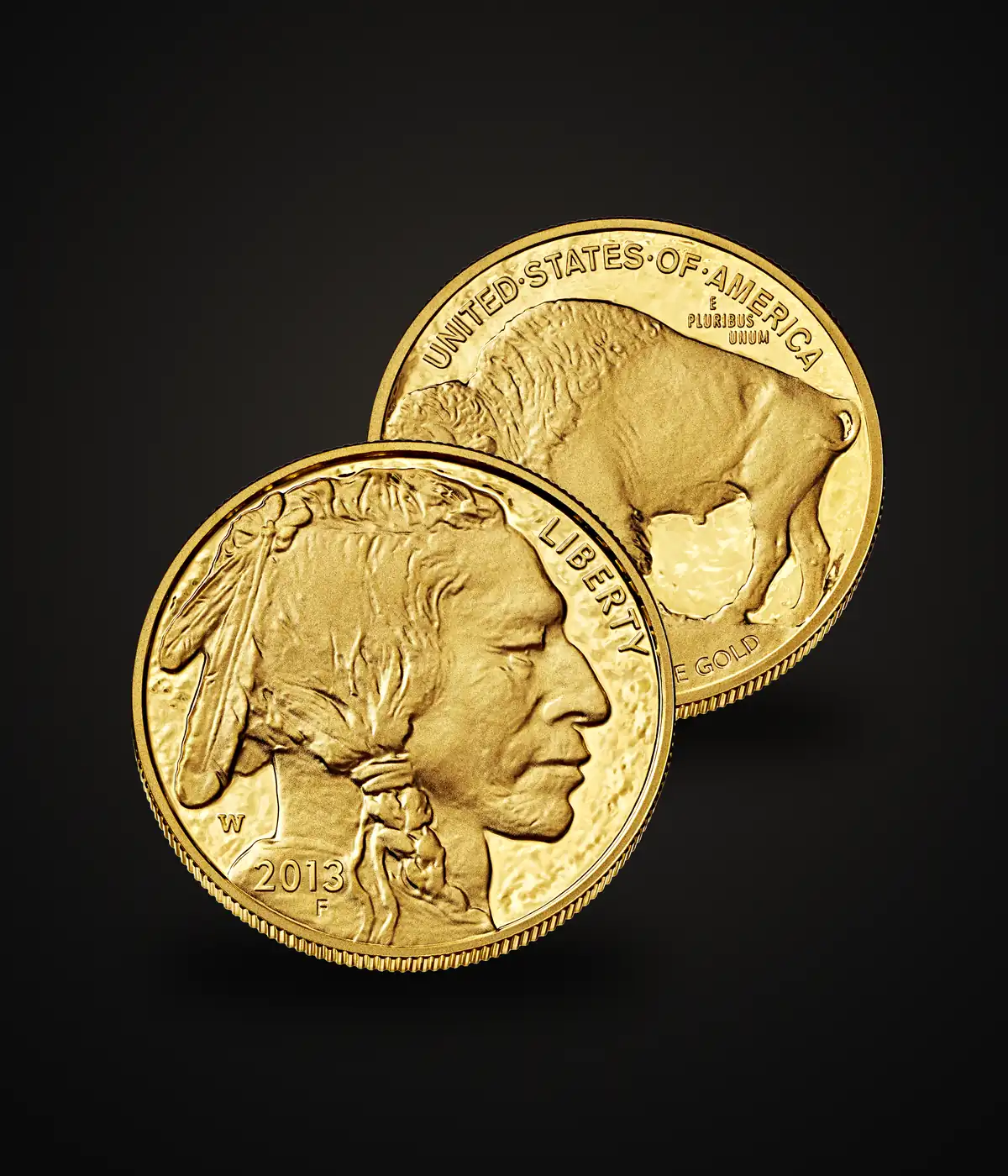 American Buffalo 1 oz 999.9, аверс и реверс