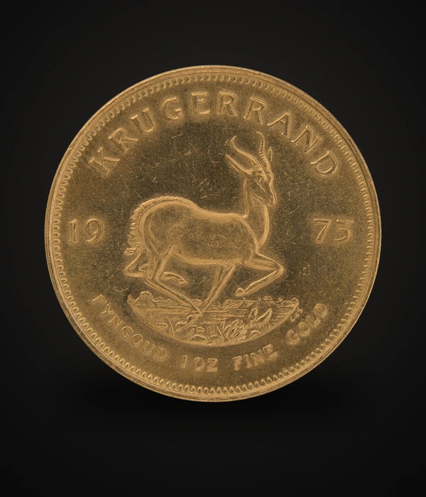 Krugerrand 1 oz 916.7, esikülg