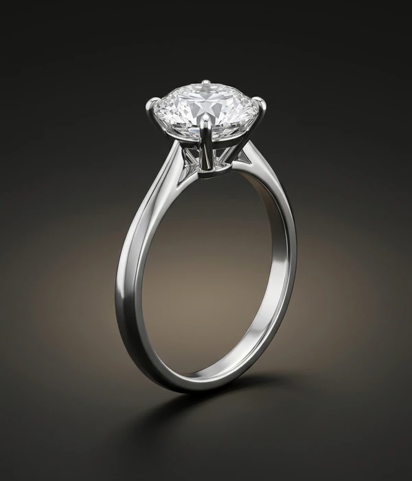 Graff teemantsõrmus 3,02 ct D IF, Plaatina 950