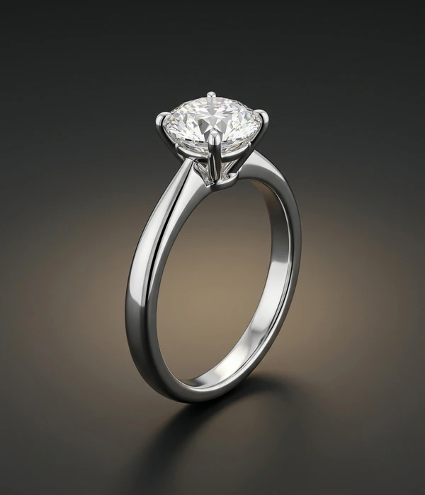Кольцо Cartier 1895 Solitaire 1,51 ct, Платина 950