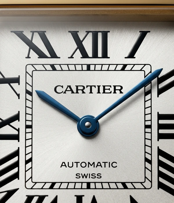 Cartier Panthère de Cartier WGPN0009, kellotaulun lähikuva