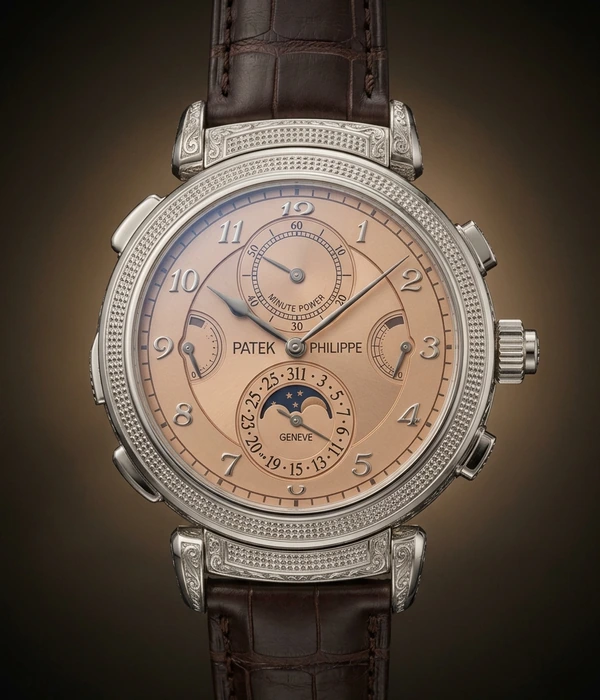 Patek Philippe Grandmaster Chime 6300G-010, sihverplaat eestvaates
