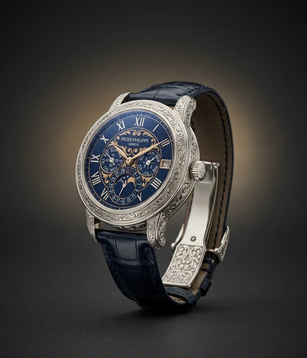 Patek Philippe Sky Moon Tourbillon 6002G-010, watch overview