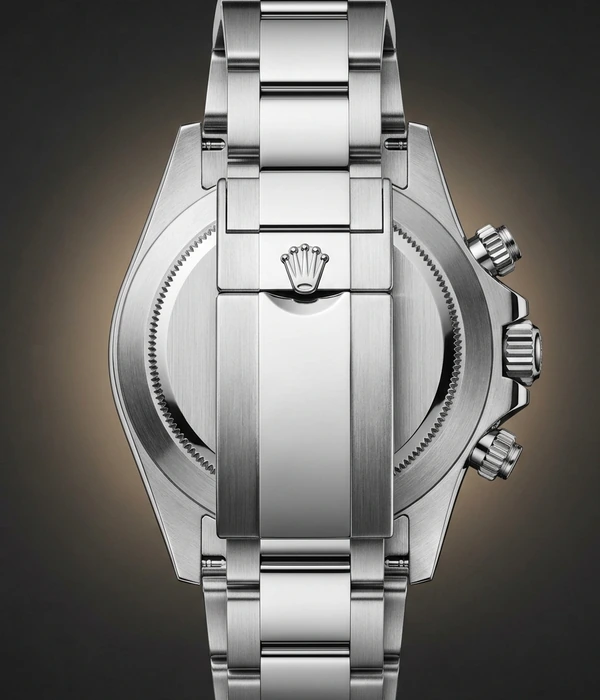 Rolex Cosmograph Daytona 126500LN, задняя крышка и застёжка