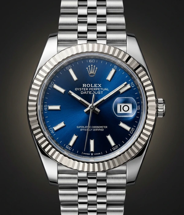Rolex Datejust 41 126334, dial front view