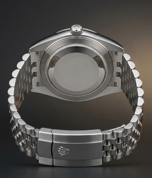 Rolex Datejust 41 126334, задняя крышка и застёжка