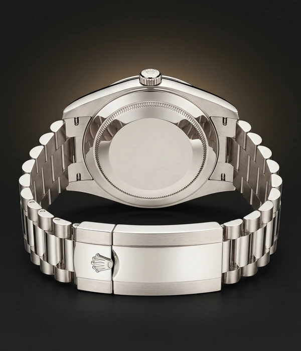 Rolex Day-Date 40 228206, tagakaas ja lukk