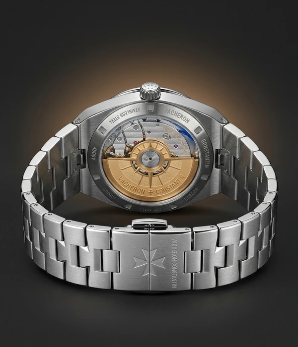 Vacheron Constantin Overseas 4500V/110A-B128, takakansi ja lukko